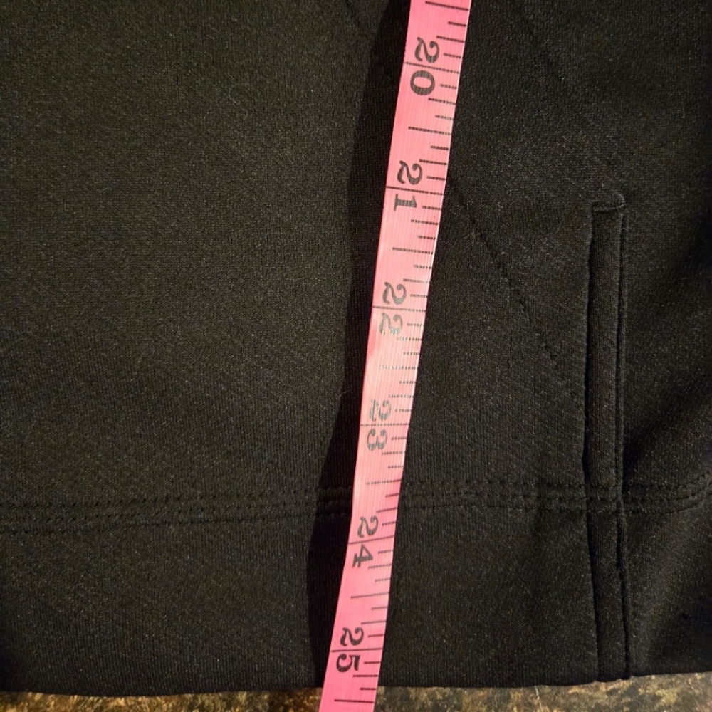Adidas Womens Small Black Badge of Sport Fleece Pullover Hoodie Pocket - Picture 7 of 12